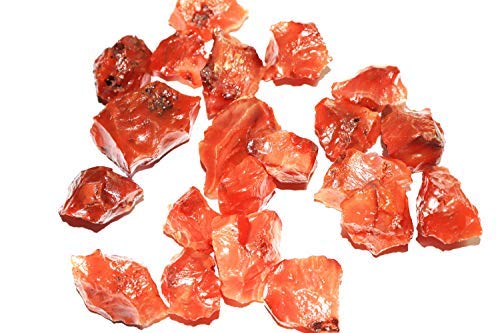 Image of 100 GM Natural Carnelian Rough Raw Rock Healing Crystal Gemstones
