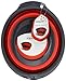 Squish 3 Quart Collapsible Mixing Bowl - Red & Gray