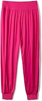 Vista 40 de Pantalones de algodón modal para mujer de AvaCostume, pantalones suaves para practicar yoga o deportes. Rojo vino