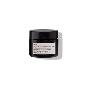 /skin regimen/ Lx Night Renewal Cream, Overnight Pro-Vitality Gel, Exfoliates, Renews, Brightens, Longevity ComplexTM, Gluconolactone, Alpha-Glucan, Clean Beauty, Vegan, 1.69 Fl Oz