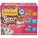 Purina Friskies Gravy Sensations Variety Packs Wet Cat Food, Surfin' & Turfin' Favorites, 36 Ounces, Pack of 12