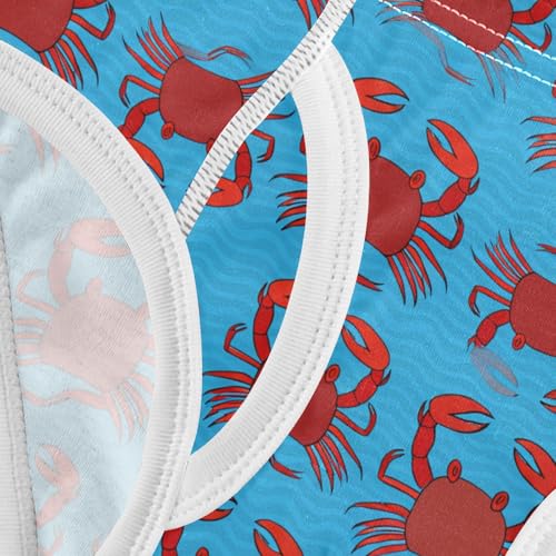 Cartoon Red Crabs Toddler Boy's Underwear 2T 202c1755 5