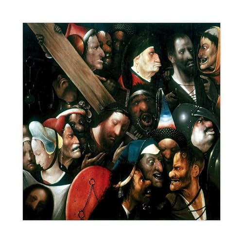 Toile Christ Bosch sans cadre 61x61cm résout vos murs vides