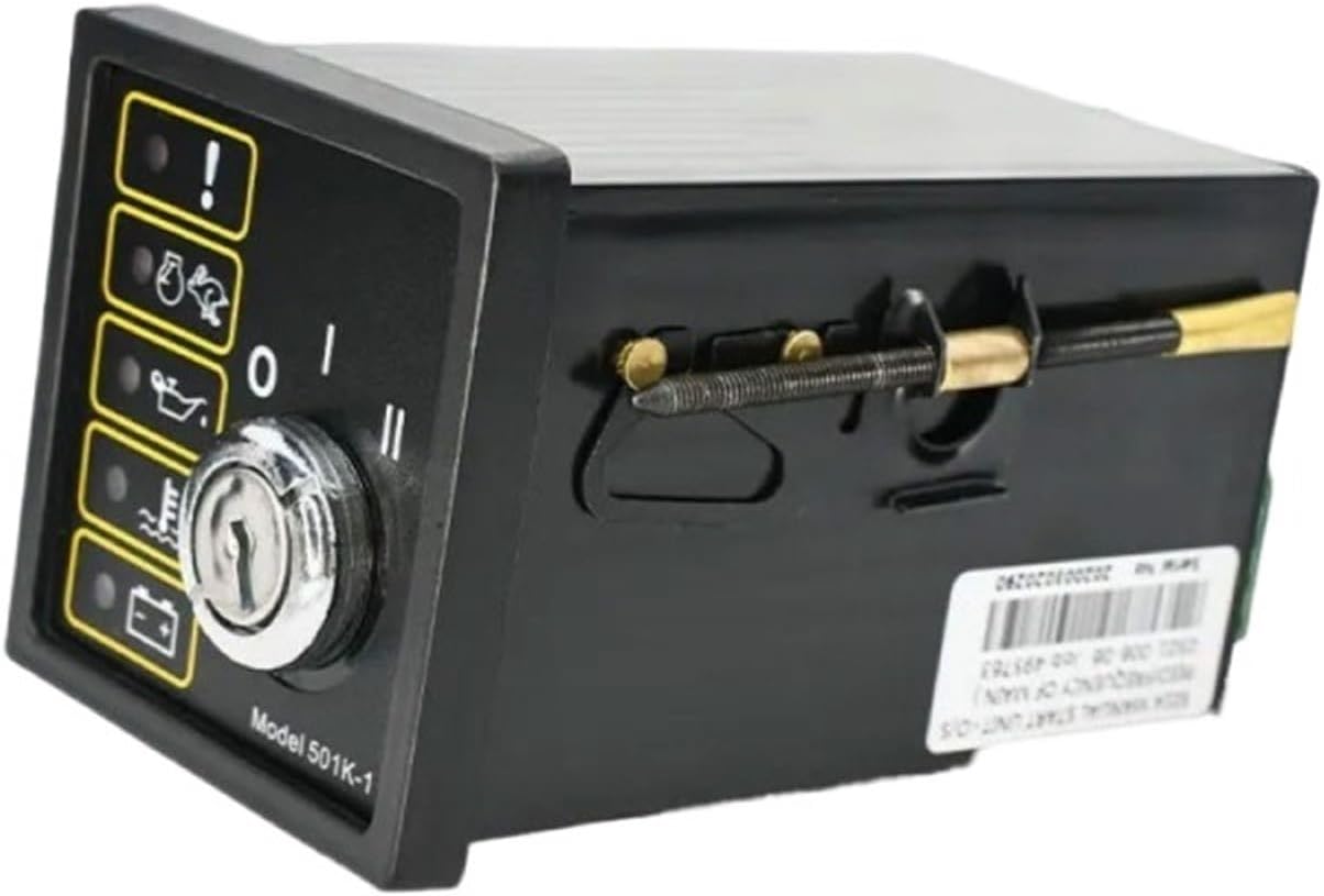 1pcs DSE501K Generator Controller Unit Replacement Manual Key Start Control Panel Module DSE 501 for Engine Parts