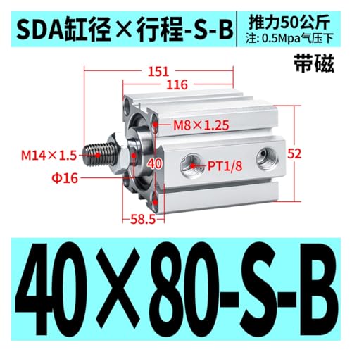 Cylindre mince SDA résout le manque d'espace dans vos machines de tri