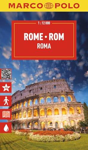 Marco Polo Rome Travel Map: Detailed Tourist Map with Top Sights ...