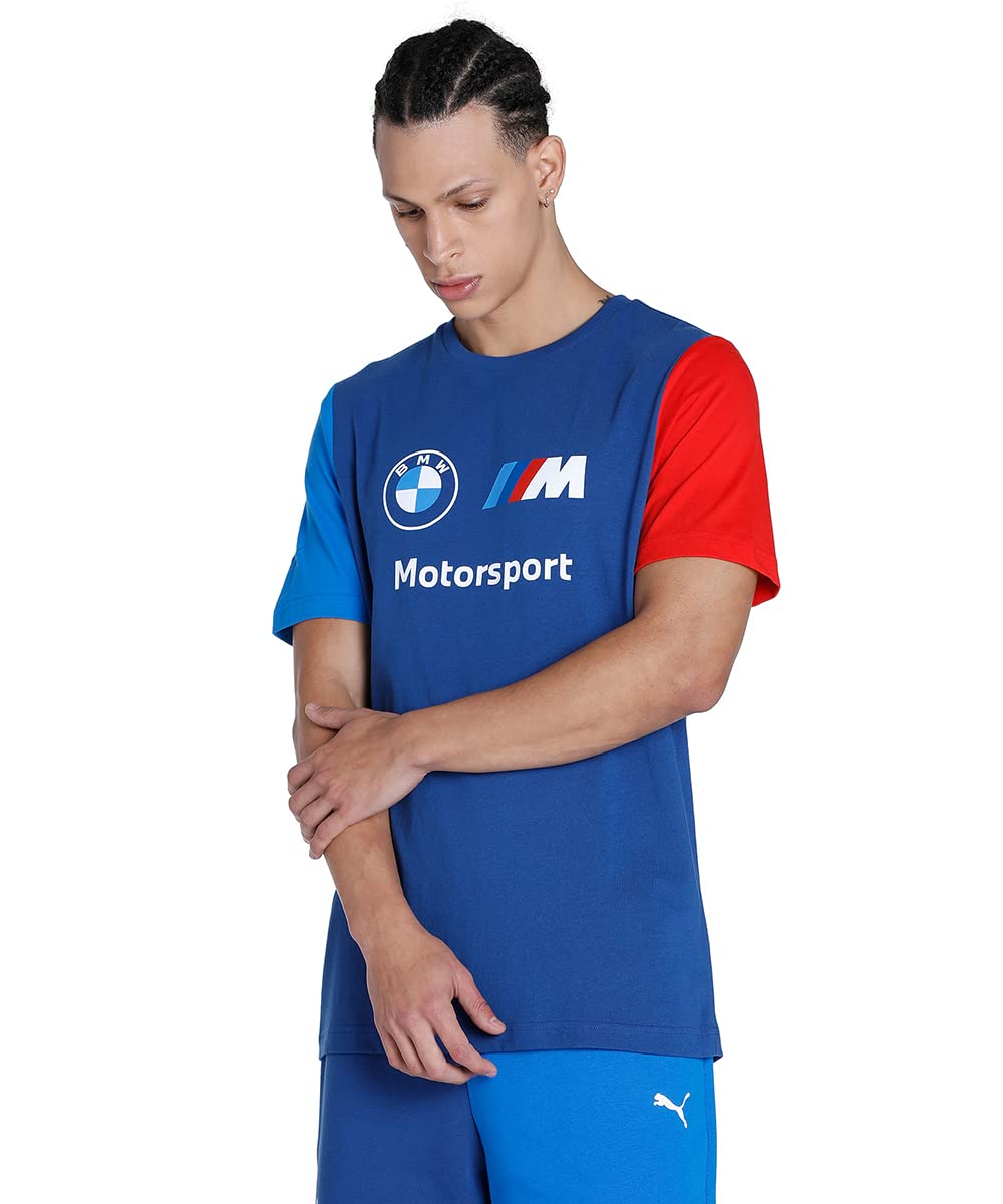 PUMA T-Shirt con Logo BMW M Motorsport Ess da Uomo