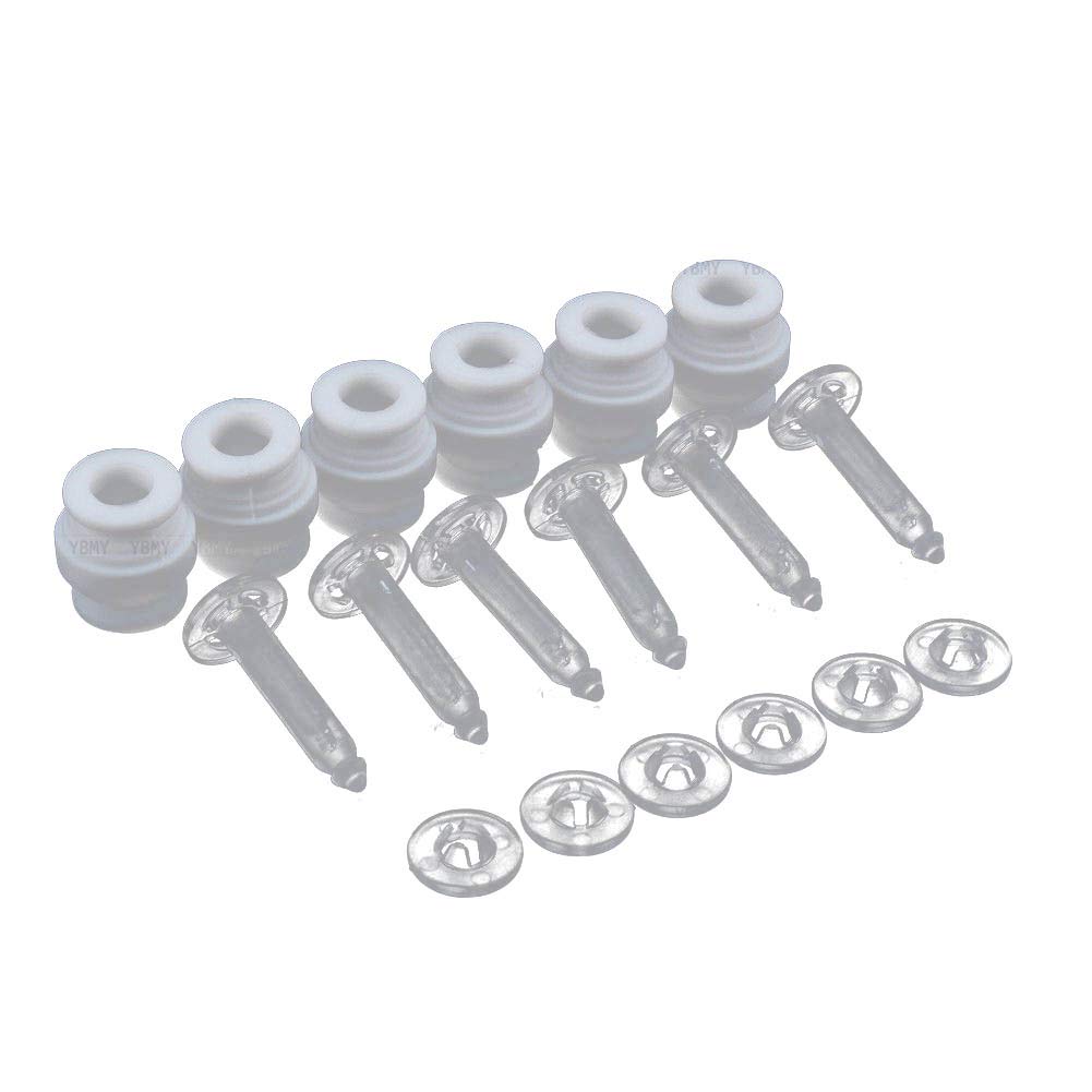 Gimbal Damping Rubber Balls Anti-Drop Pins & Lock Kit Transparent for DJI Phantom 3 Pro Advanced