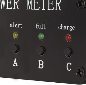 SWR & Power Meter, SWR-120 0.5120W Standing Meter Digital Display 1.850MHz FM AM CW SSB Modes Short Power Meter