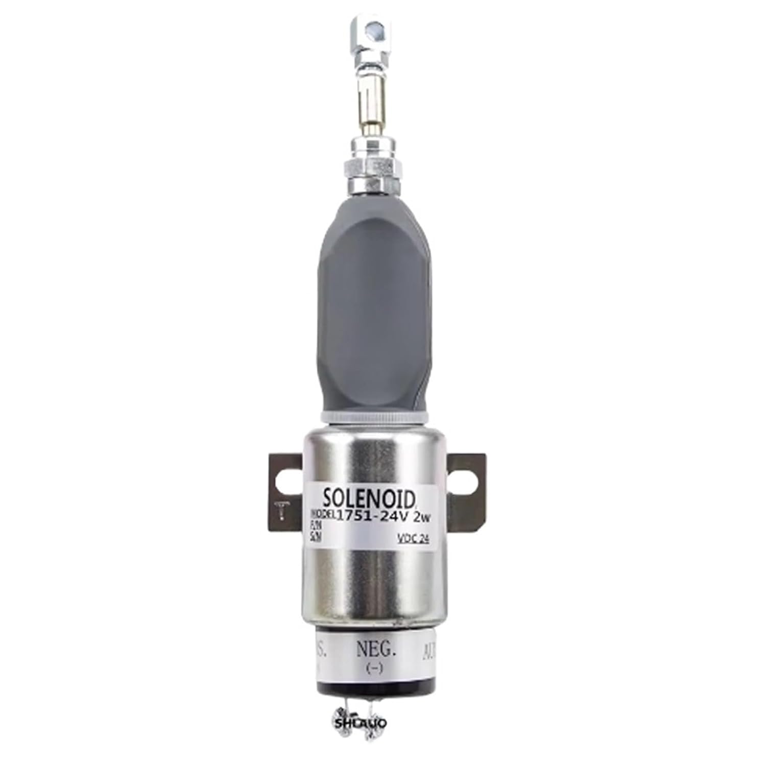 MODEL1751 Diesel Generator Shutdown Solenoid Valve Digital Flameout Fuel Shut-Off Shutdown Switch Generator Accessories Dc12V 24V(24V)