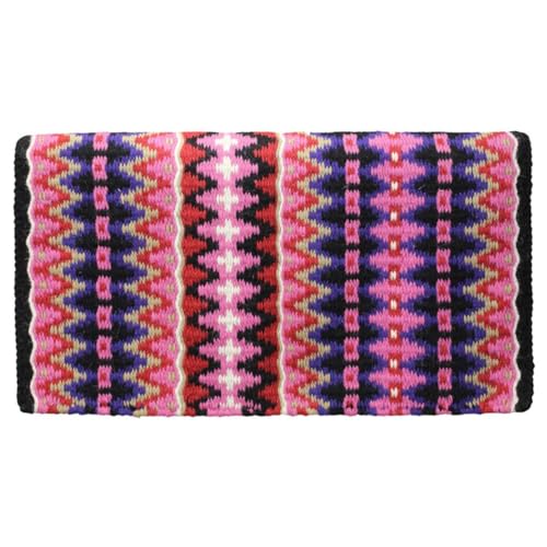 Tahoe Tack 34 Inch X 38 Inch Reya New Zealand Wool Western Show Saddle Blanket Pad thumb #1