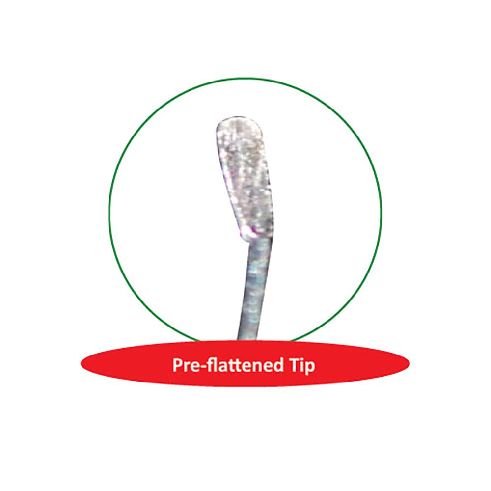 WormStuff Worm Pick Tips (6), 99.95% Pt, 30 Gauge, 6 Tips/Unit