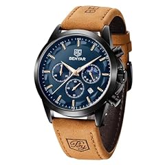 Blue Face/Brown Strap