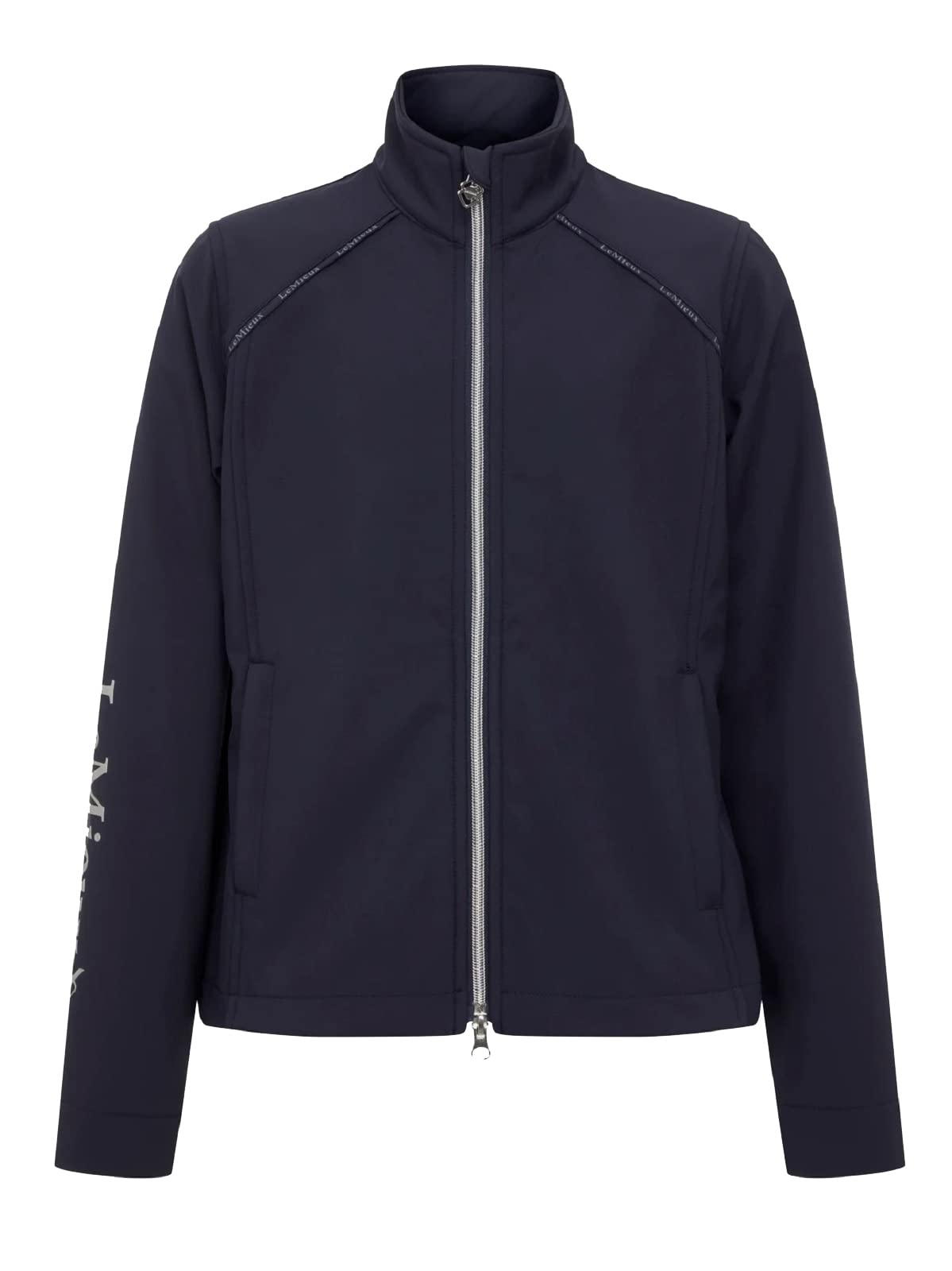 LeMieux Junior Elite Soft Shell Jacket - Navy Blue 13-14 Years