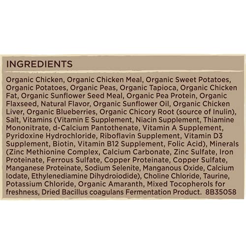 Castor and Pollux ORGANIX Grain Free Small Dog Food Recipe, Organic Dog Food - 10 lb. Bag - Image 4
