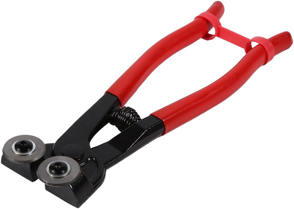 Yosoo 200mm Heavy-Duty Glass Mosaic Cut Nippers,Ceramic Tile Wheel Wheeled Cutter Pliers Tool,for Cutting Glass,Tile,Ceramic and Various Other Materials