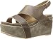 Volatile Womens Avril Leather Open Toe Special Occasion Platform Sandals