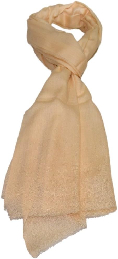 SOFIASExclusive Pure 100% Cashmere Plain Medium Size (70 x 200 cms) Shawl.(New)