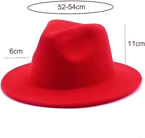 Miniatura 7 de Sombrero Fedora clásico de ala ancha para niños y niñas, gorra de panamá
