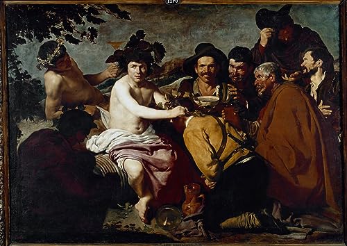 Graffiti Art Mural Bacchus Velazquez poster pour salon et décoration de chambre moderne 60x90cm
