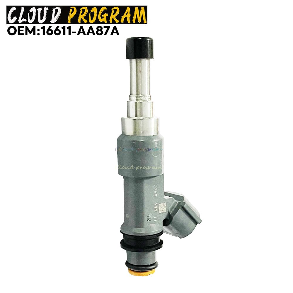 Lot de 4 injecteurs de carburant 16611-AA88A pour Subaru Outback 2,5 L H4 16611-AA87A 2015-2017