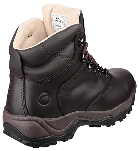 Cotswold Mens Mens Winstone Waterproof Leather Walking Boots Brown Brown Leather UK 10