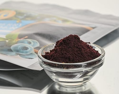 Wild Harvested Blueberry Freeze-Dried Powder – 2 Oz – Natural Blueberry Powder, No Added Sugar, No Gmos #TOP1