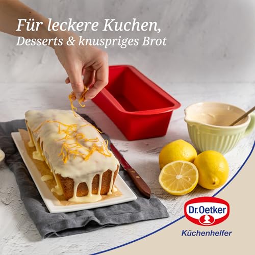Silikon-Kastenform Dr. Oetker 1265, 25 cm Flexibel und langlebig