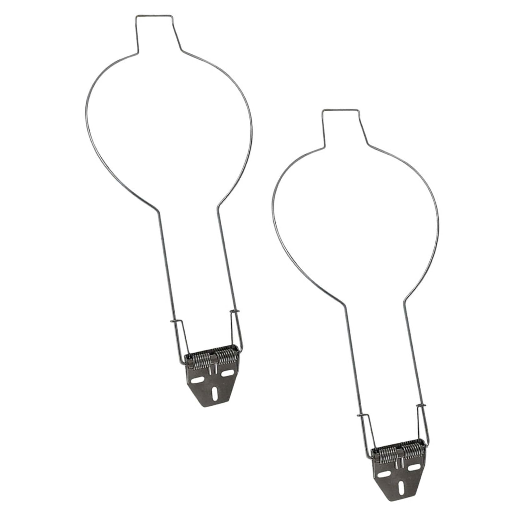 Support de chapeau voiture anti-déformation en acier noir 2pcs