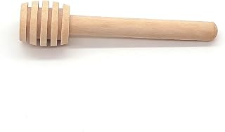 Generic 1pcs Wooden Mini Honey Spoon Stir Bar for Honey Jar Eco-friendly Supplies Long Handle Mixing Stick Accessories