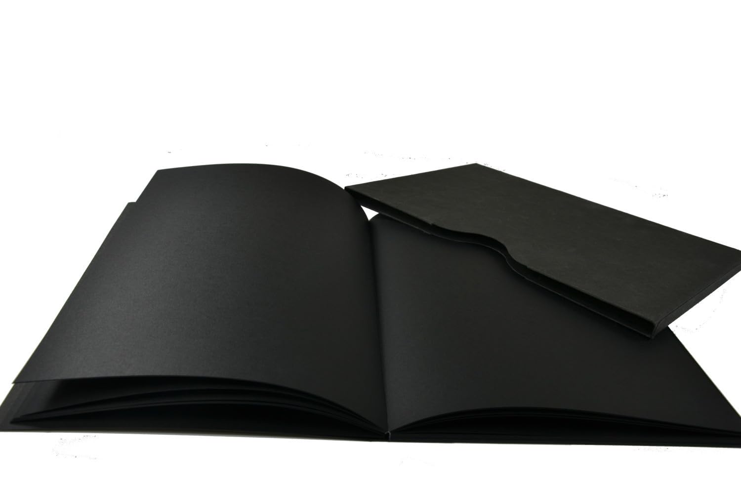 SMLT EA-30/BLACK Authentic Line A4 blok do szkicowania, 165 g/m², lekka struktura, czarny papier, 30 arkuszy