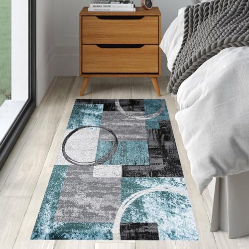 Alfombras de Pasillo modernas lavables para entrada y dormitorio 4