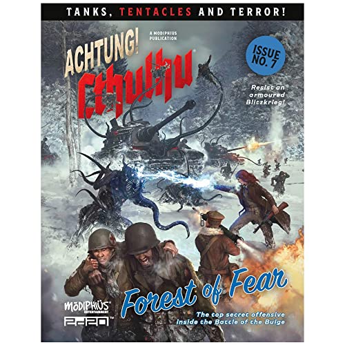 Achtung Cthulhu 2d20 Forest of Fear pour renouveler vos scénarios de jeu de rôle obsolètes