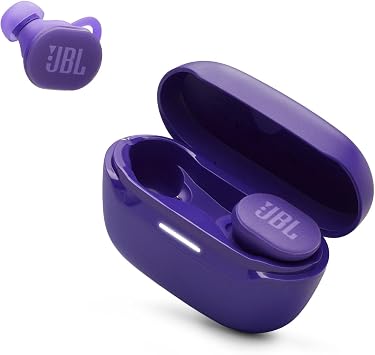 JBL Endurance Race 2 Fully Wireless Earphones, Waterproof, Dustproof, Sports Mode, Rapid Charging, Noise Cancelling, External Noise Capture, Multi-Point Compatible, Lightweight, Compact, Sports Purple