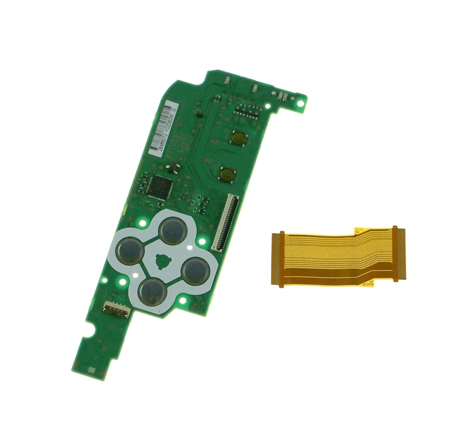 Placa PCB de teclado ABXY con Cable de cinta de conexión Cable flexible for 3DS XL for tablero de interruptor 3DS LL tablero de botones abxy(Only board)
