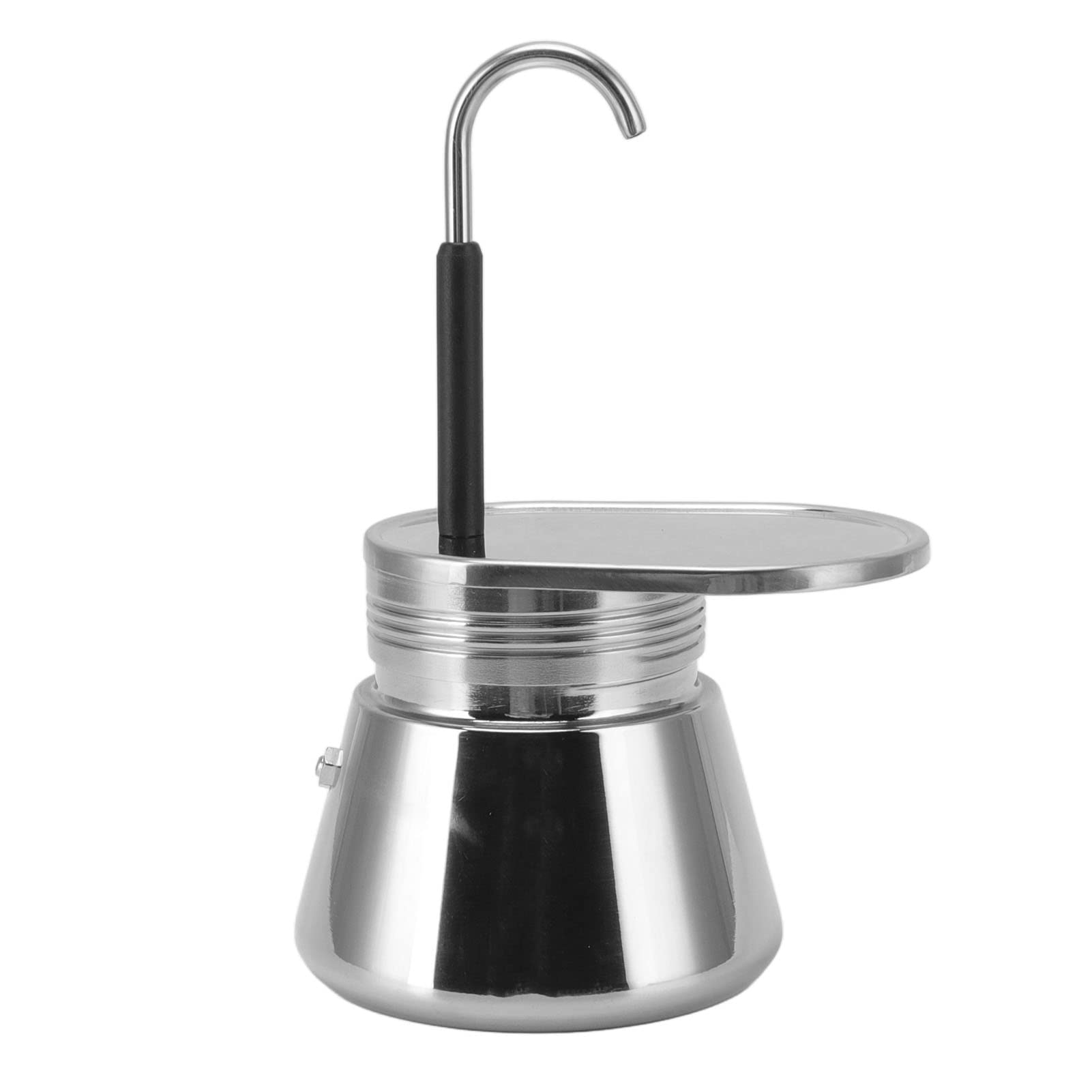 Moka Express Da 1 Tazza In Acciaio Inox, Caffettiera Italiana Portatile, 101-500 Ml, Per Casa E Viaggi