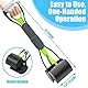 VacFreKep 80cm Hundekotschaufel,Pooper Scooter,Faltbarer Hund Pooper Scooter mit Unzerbrechlichem und Langlebigem Material