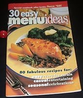 30 Easy Menu Ideas B005IT2HD6 Book Cover