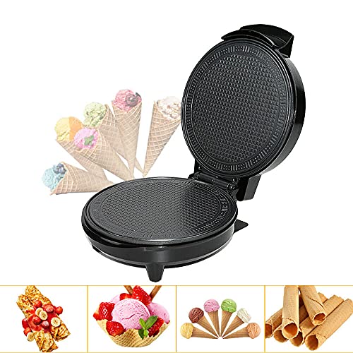 20cm Elektrisches Waffeleisen Hörncheneisen Eiswaffel Antihaftbeschichtung ,Waffeleisen mit Antihaftbeschichtung… – Bild 4