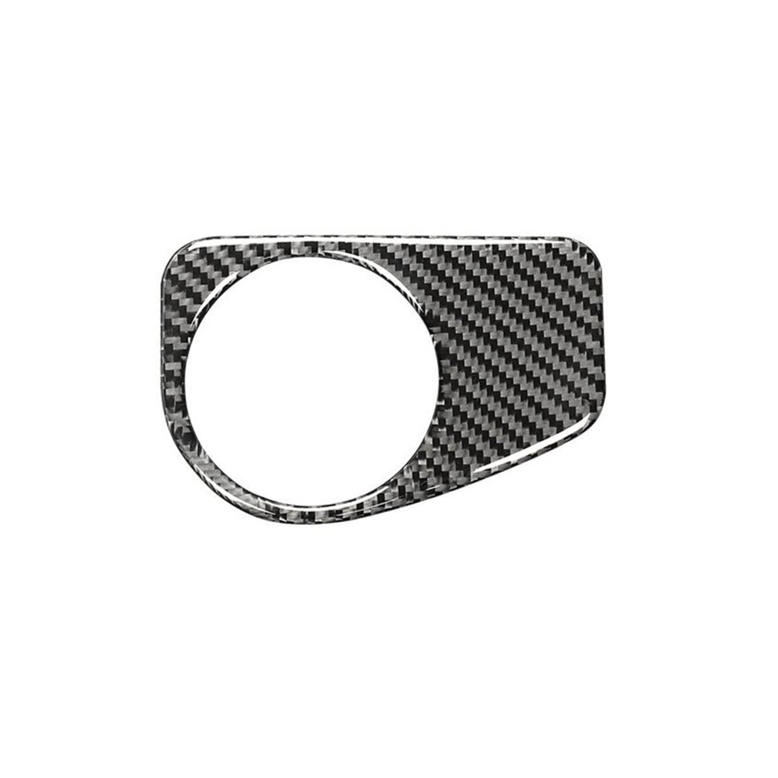 Car Accessory for VW for Golf 7 for GTI MK7 2013 2014 2015 2016 2017 Carbon Fiber Car Front Headlight Switch Cover Trim Sticker Decal Interior Mouldings(B)