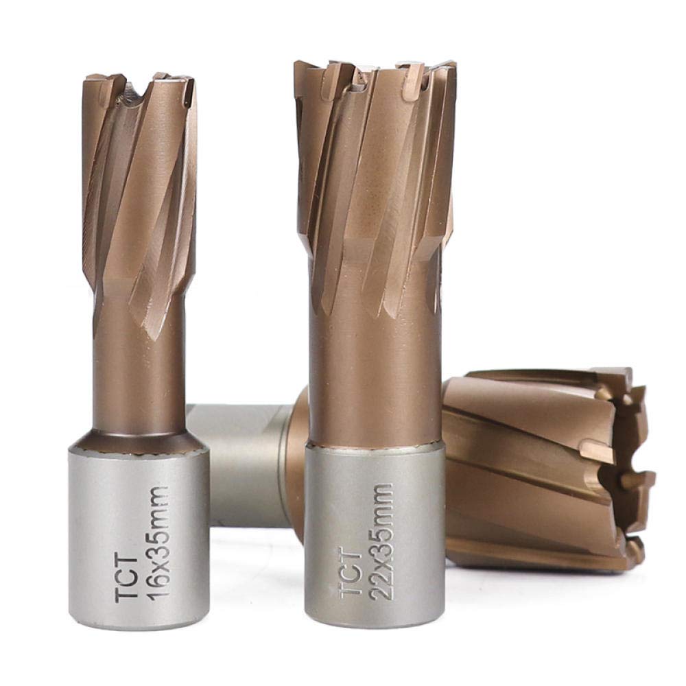 Taglierina anulare TCT con diametro del gambo 12-32x35mm TCT METAL BIT BIT PRIGLIORE TICN TRINK PRIGHT BIT-30x35mm.