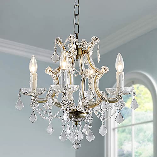 Saint Mossi 4 Light Maria Therese K9 Crystal Chandelier Light