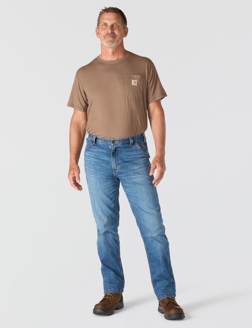 Carhartt Men's Rugged Flex Relaxed Fit Utility Jean - Image 3