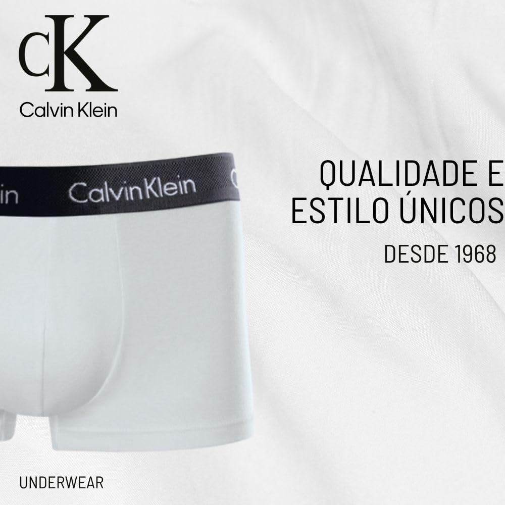 Cueca Boxer Calvin Klein Algodão Premium Low Rise Trunk Original CK em promoção! Veja a oferta e mais achadinhos de Moda íntima 4 Hoje é o melhor dia para comprar Cueca Boxer Calvin Klein Algodão Premium Low Rise Trunk Original CK com aquele preço maroto! Promoção! Aproveite a oferta! 4