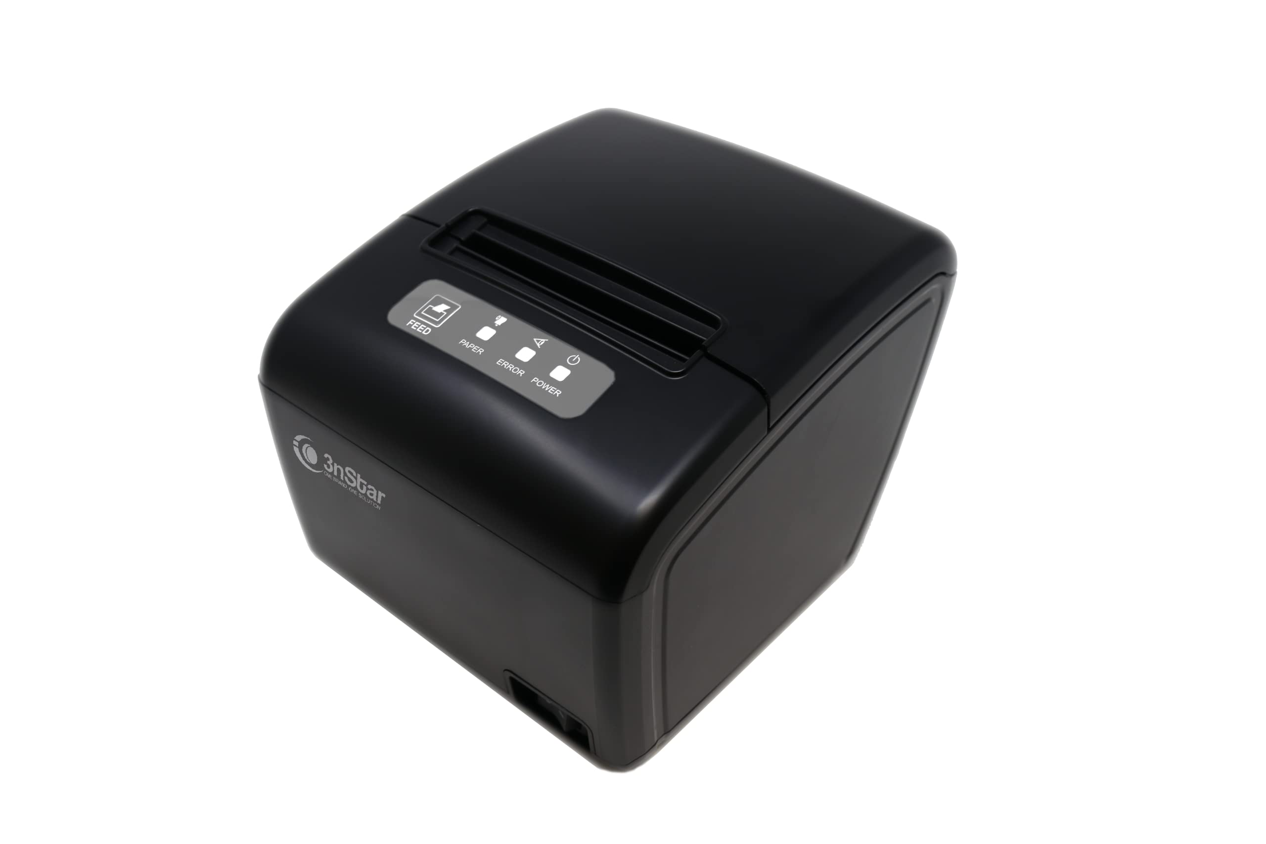 3nStar Termiczna drukarka paragonów 80 mm | USB + Wi-Fi/Bluetooth/Serial | 260 mm/s, kompatybilna z punktami sprzedaży detalicznej, restauracjami i innymi – seria RPT006 (USB+ETH+BT)