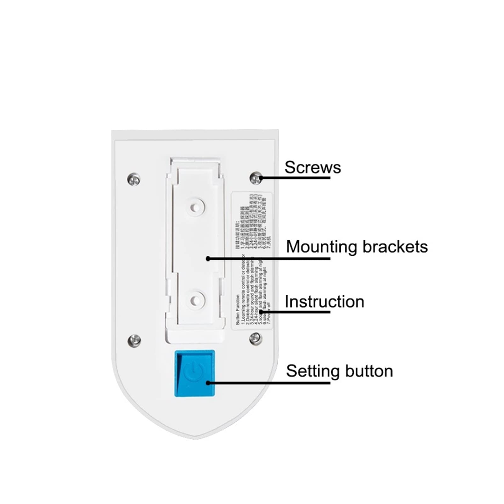 Kit Alarma Casa, Sistema de alarma Tuya Smart Wifi Sirena solar al aire libre Pir Impermeable App Sistema de alarma antirrobo de sirena sirena inalámbrica