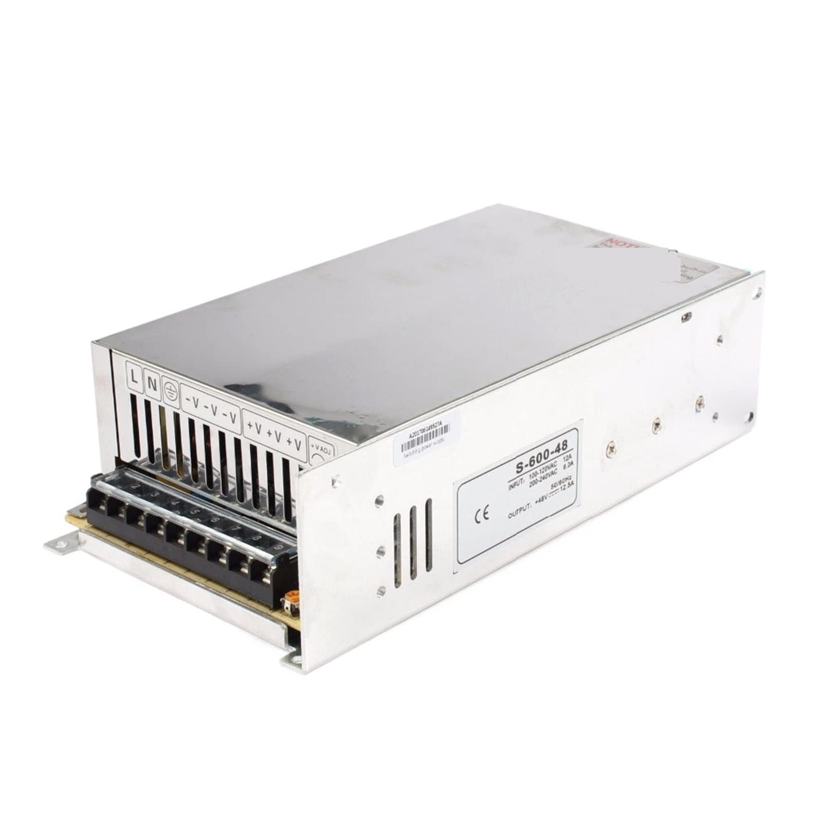 Potenza dell'alimentatore di commutazione Spina 1 2V 13.5V 15V 24V 27V 36V 48 V 60 Convertitore di ingresso di alimentazione DC a DC Alimentatore Switching(15V_600W)