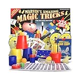 Marvin's Magic - Kids Magic Set - With Wand, Card Tricks and More - Kids Toys, Games, Family Games for Age 6, 7, 8, 9, 10+ - Box of 225 Magic Tricks