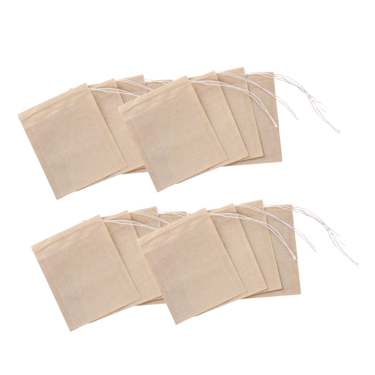 Cabilock 600piezas Bolsas De Té Desechables De Papel De Filtros Para Infusiones De Té Suelto y Café Cordón Para Uso Práctico y Limpio