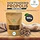 Reines Propolispulver (100 g) 100% natürlich. Direktes Propolis vom Imker. (Eine flache Scheibe aus verdichtetem Pulver wird erhalten)